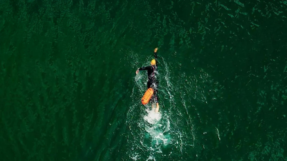 Why use a tow float when open water swimming