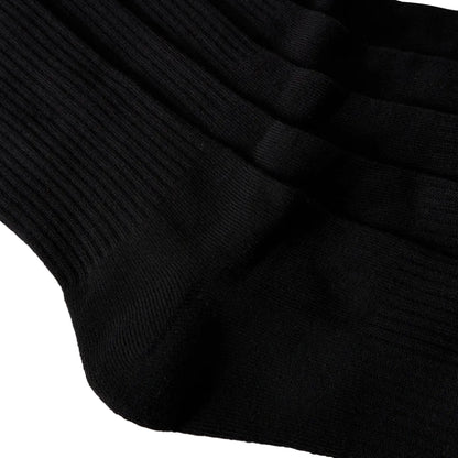 Rip Curl Brand Crew Socks (5-pack) - Black