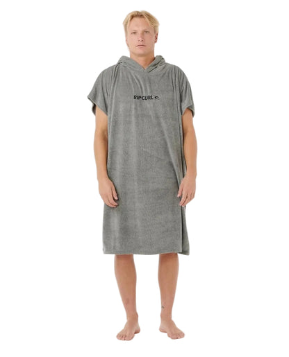 Rip Curl Brand Hooded Towel in Olive