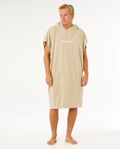 Rip Curl Brand Hooded Towel - Khaki