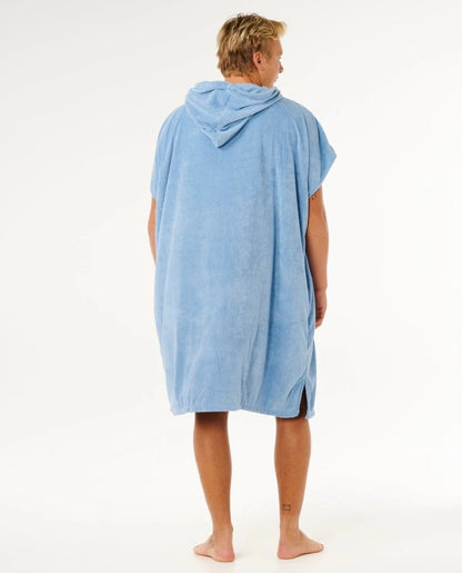 Rip Curl Brand Hooded Towel - Faded Denim