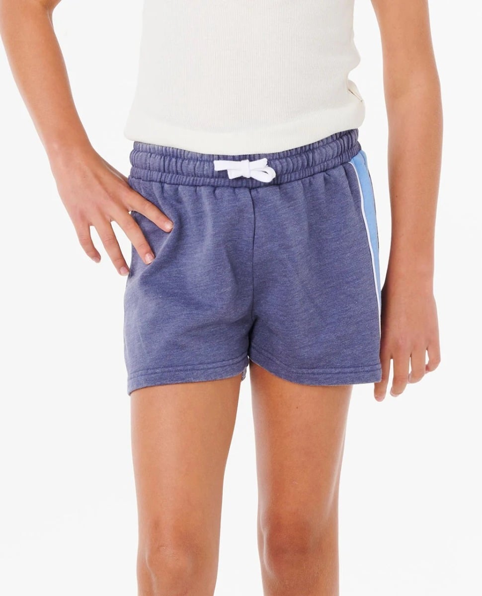 Rip Curl Sunshine Revival Girls Shorts in Navy