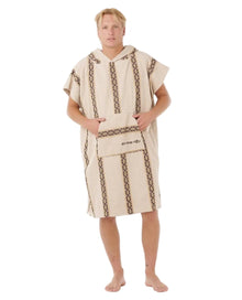 Rip Curl Classic Surf Hooded Towel in Bone