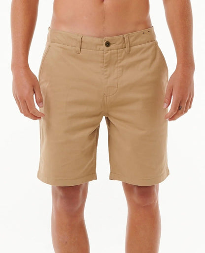 Rip Curl Classic Surf Chino Walkshort in Khaki
