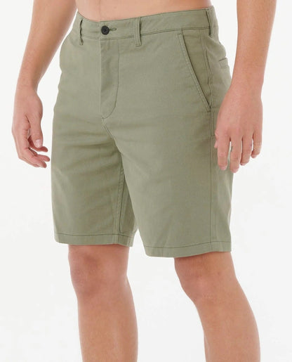 Rip Curl Classic Surf Chino Walkshort - Cactus Green
