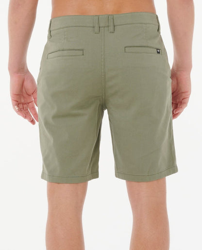 Rip Curl Classic Surf Chino Walkshort - Cactus Green