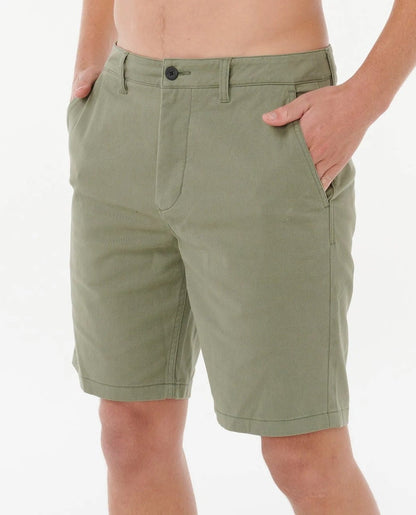 Rip Curl Classic Surf Chino Walkshort - Cactus Green