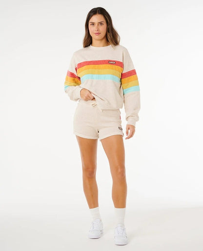Rip Curl Surf Revival Fleece Shorts - Oatmeal