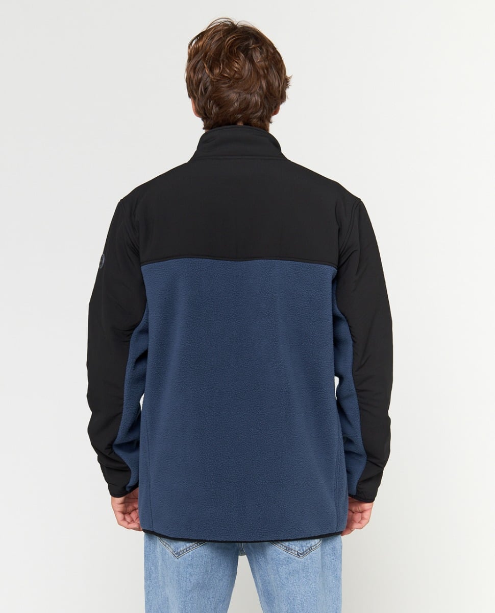Rip Curl Anti Series Search Zip Crew - Light Navy