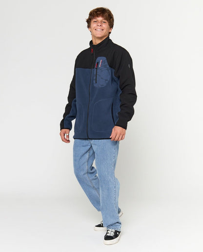 Rip Curl Anti Series Search Zip Crew - Light Navy