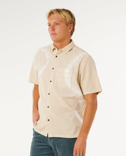 Rip Curl Pacific Rinse S/S Shirt - Bone