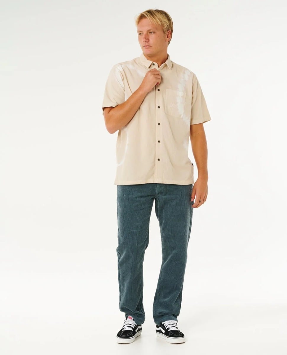 Rip Curl Pacific Rinse S/S Shirt - Bone