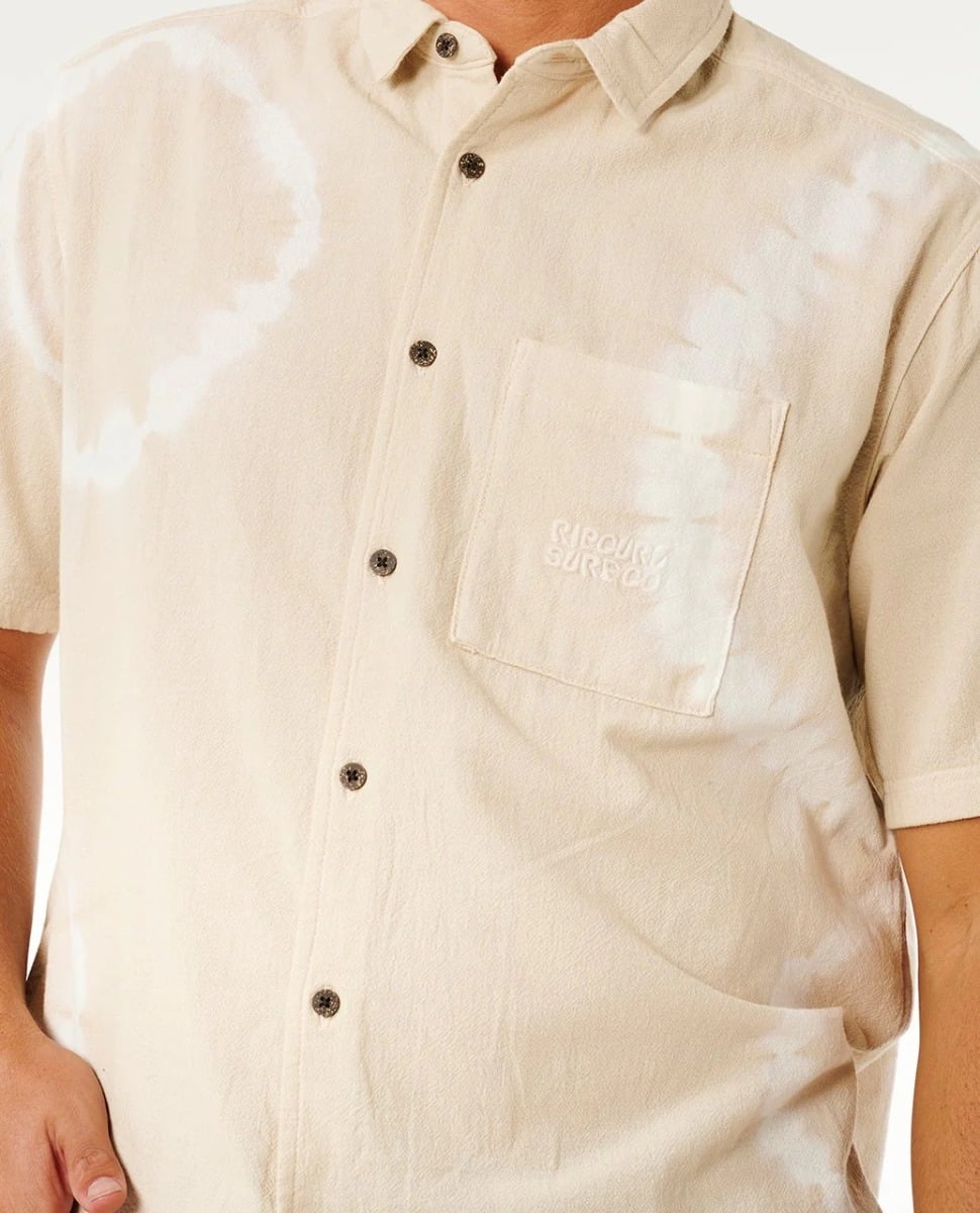 Rip Curl Pacific Rinse S/S Shirt - Bone