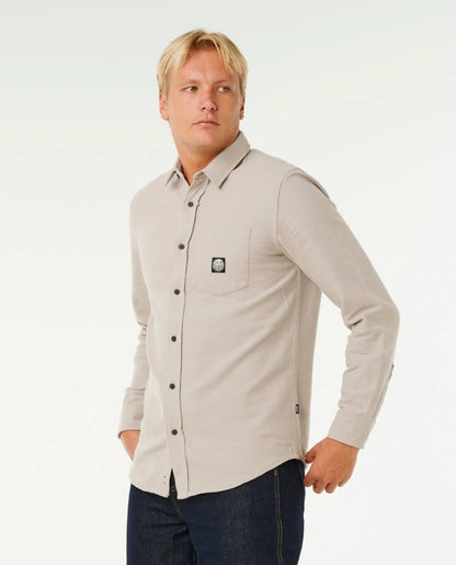 Rip Curl Premium Surf L/S Shirt - Stone