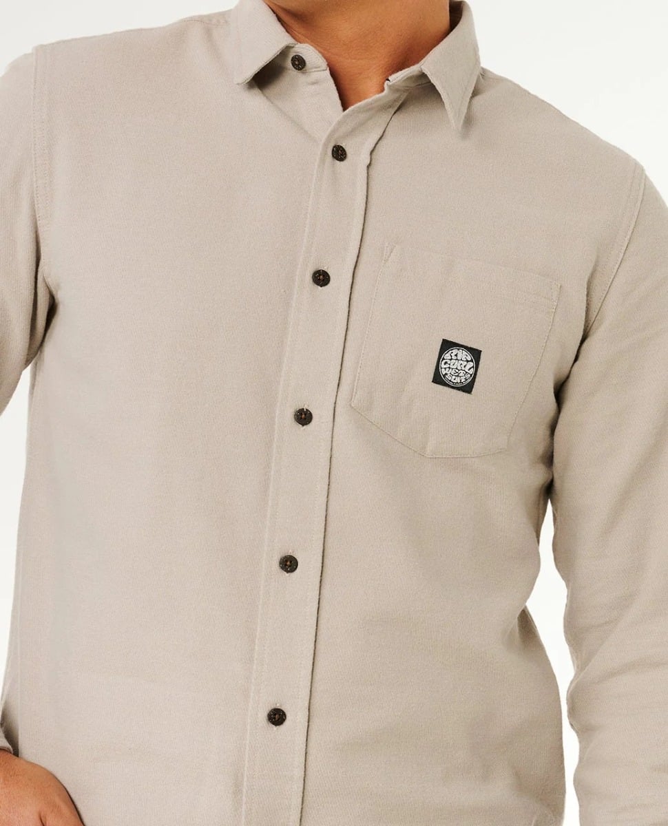 Rip Curl Premium Surf L/S Shirt - Stone