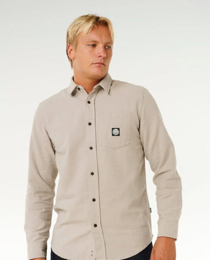 Rip Curl Premium Surf L/S Shirt - Stone