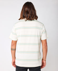 Rip Curl Pacific Rinse Stripe Tee - Bone