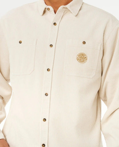 Rip Curl Premium Surf Cord L/S Shirt - Sand Dune