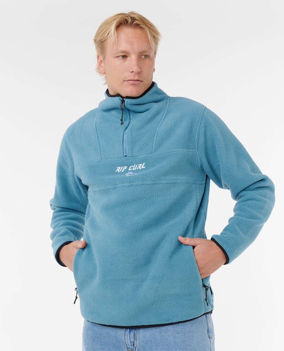 Rip Curl Bells Polar Fleece in Storm Blue