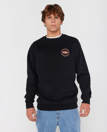 Rip Curl Staple Crew in Black