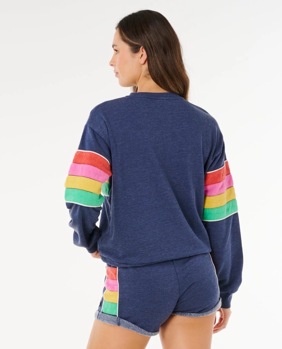 Rip Curl Surf Revival Relaxed Crew Jumper - Dark Navy