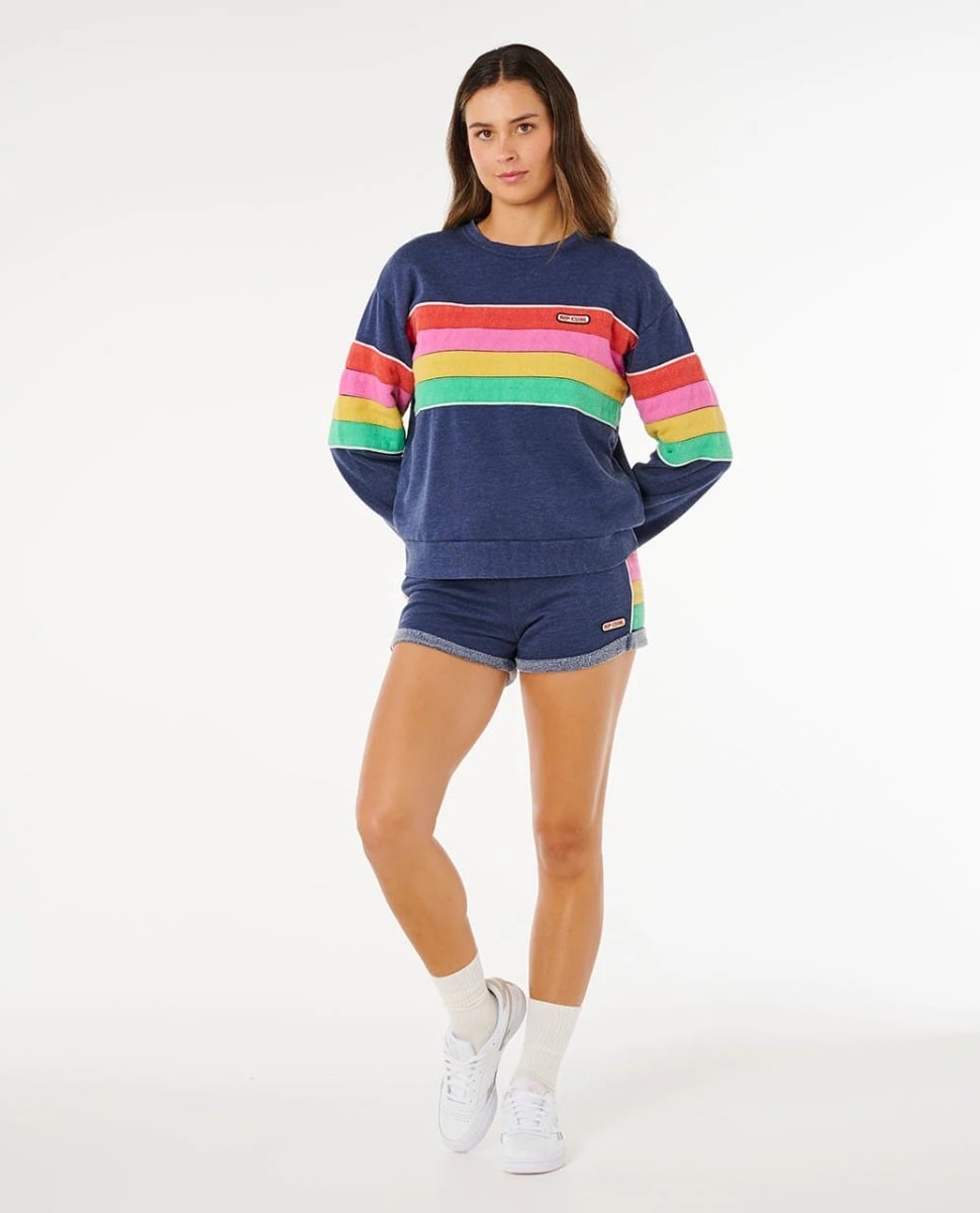 Rip Curl Surf Revival Relaxed Crew Jumper - Dark Navy