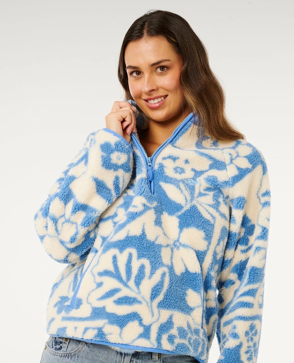 Rip Curl Party Pack Polar Fleece - Blue