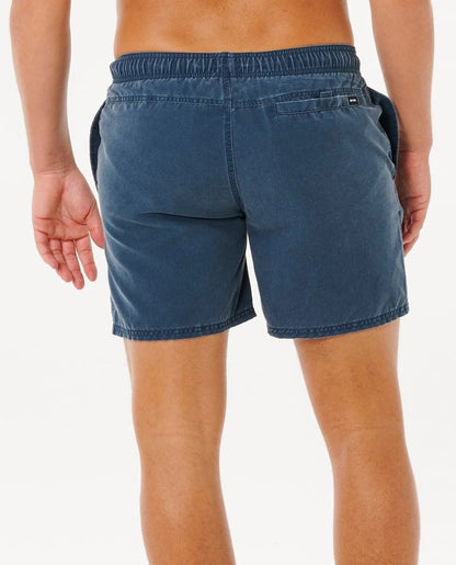 Rip Curl Offset Washed Volley Boardshorts - Navy