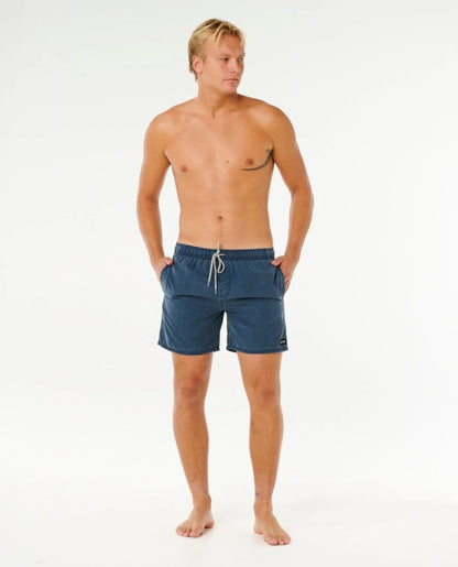 Rip Curl Offset Washed Volley Boardshorts - Navy