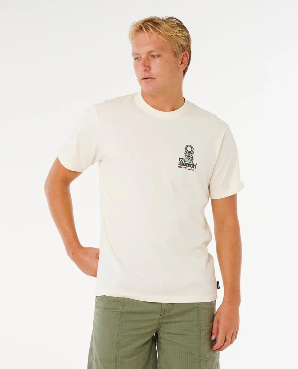 Rip Curl Vaporcool Search Stack Tee - Bone