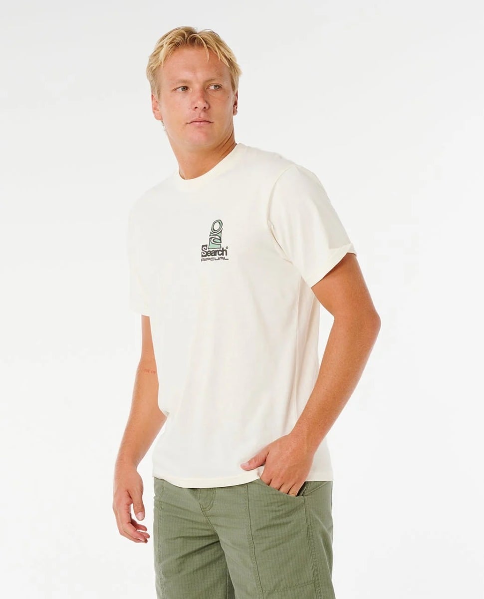 Rip Curl Vaporcool Search Stack Tee - Bone