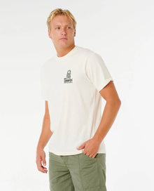 Rip Curl Vaporcool Search Stack Tee - Bone