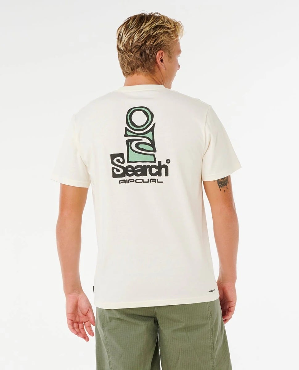 Rip Curl Vaporcool Search Stack Tee - Bone