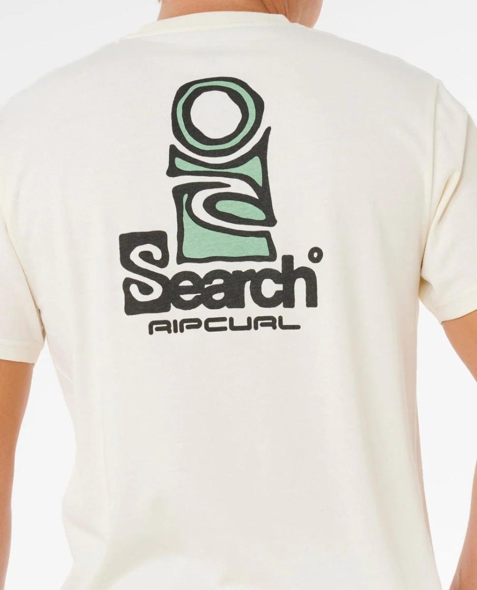 Rip Curl Vaporcool Search Stack Tee - Bone