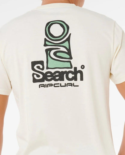 Rip Curl Vaporcool Search Stack Tee - Bone