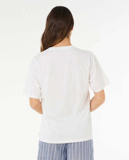 Rip Curl Pacific Coast Heritage Tee - Bone