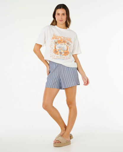 Rip Curl Pacific Coast Heritage Tee - Bone