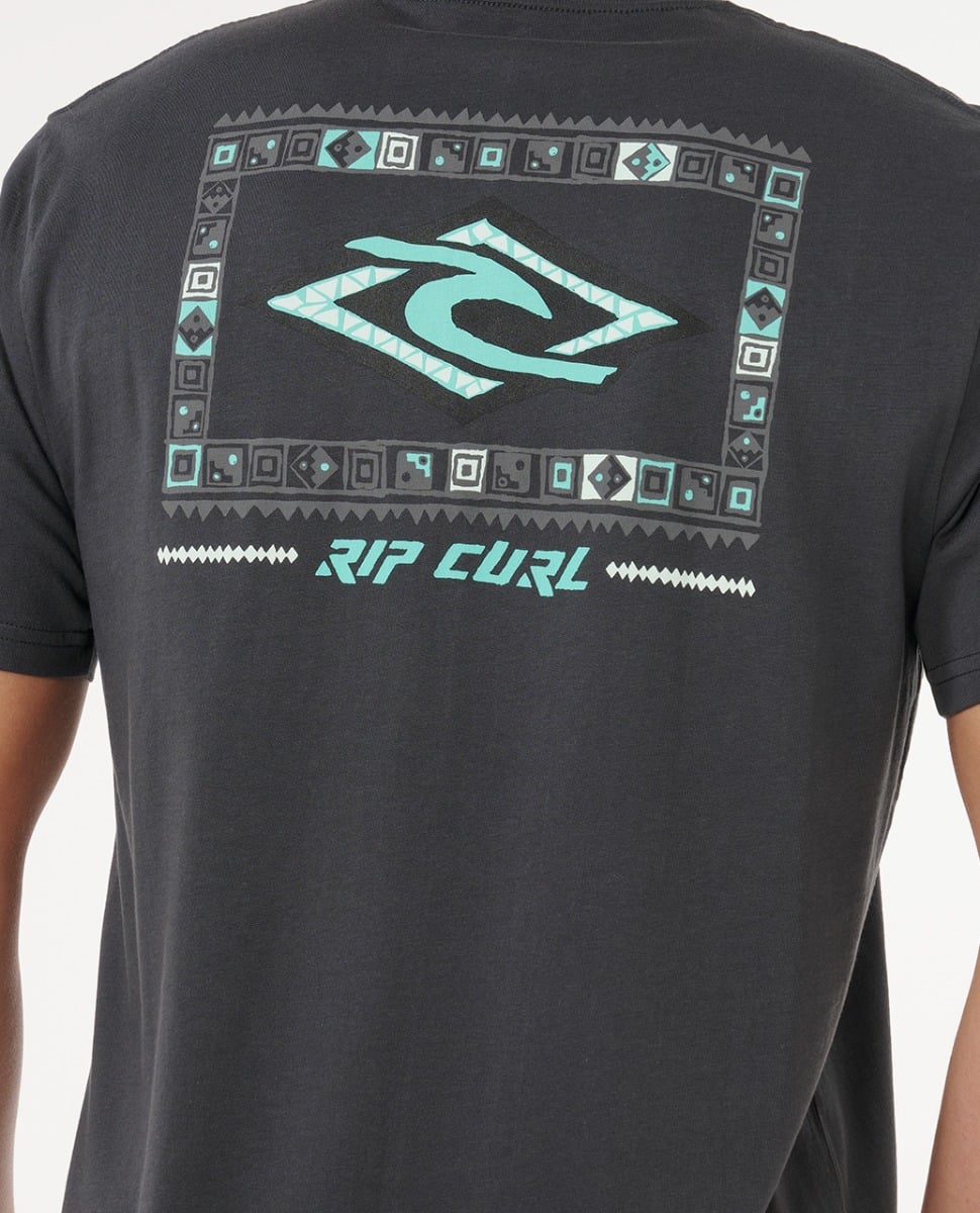 Rip Curl Legacy Tee - Washed Black