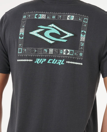 Rip Curl Legacy Tee - Washed Black