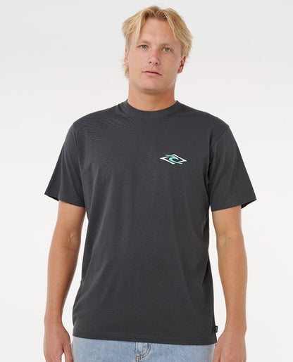Rip Curl Legacy Tee - Washed Black