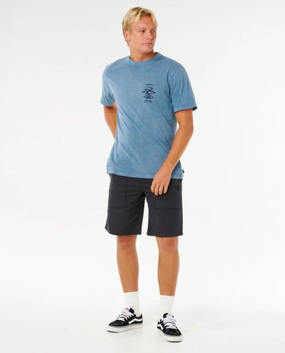 Rip Curl Search Icon Tee - Bluefin