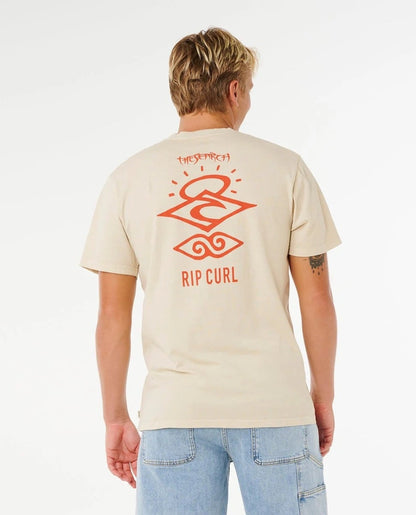 Rip Curl Search Icon Tee - Vintage White