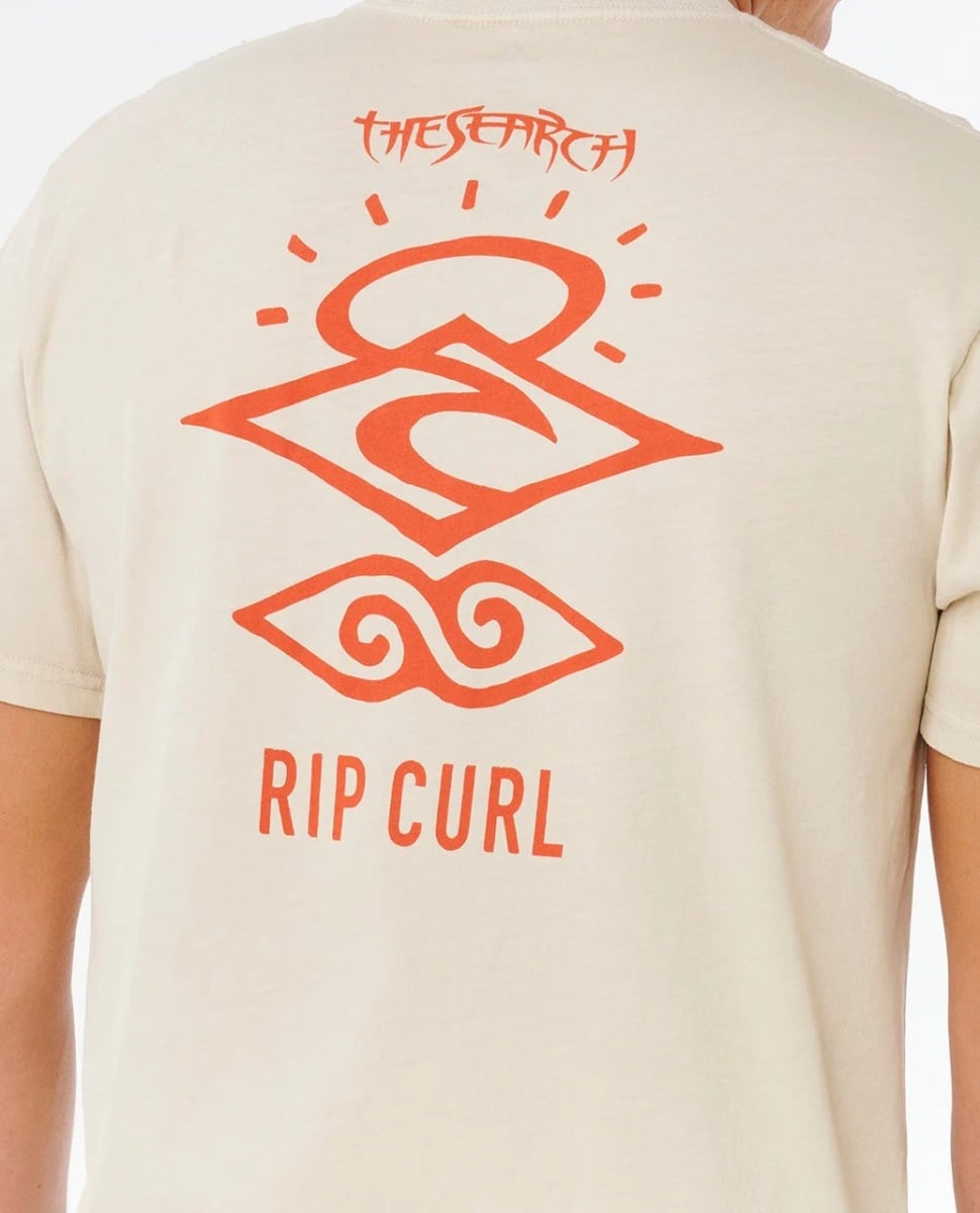 Rip Curl Search Icon Tee - Vintage White