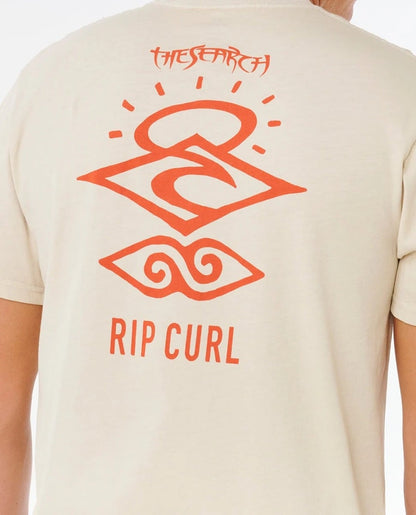 Rip Curl Search Icon Tee - Vintage White