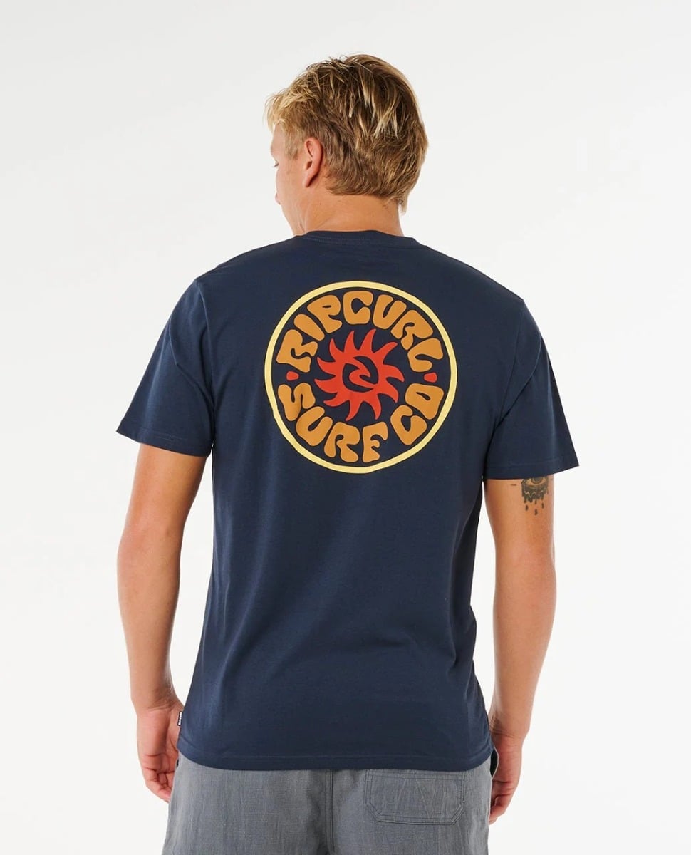 Rip Curl Pacific Rinse Circle Tee - Dark Navy