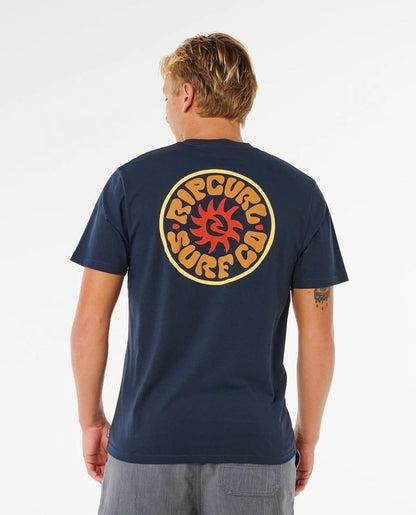 Rip Curl Pacific Rinse Circle Tee - Dark Navy