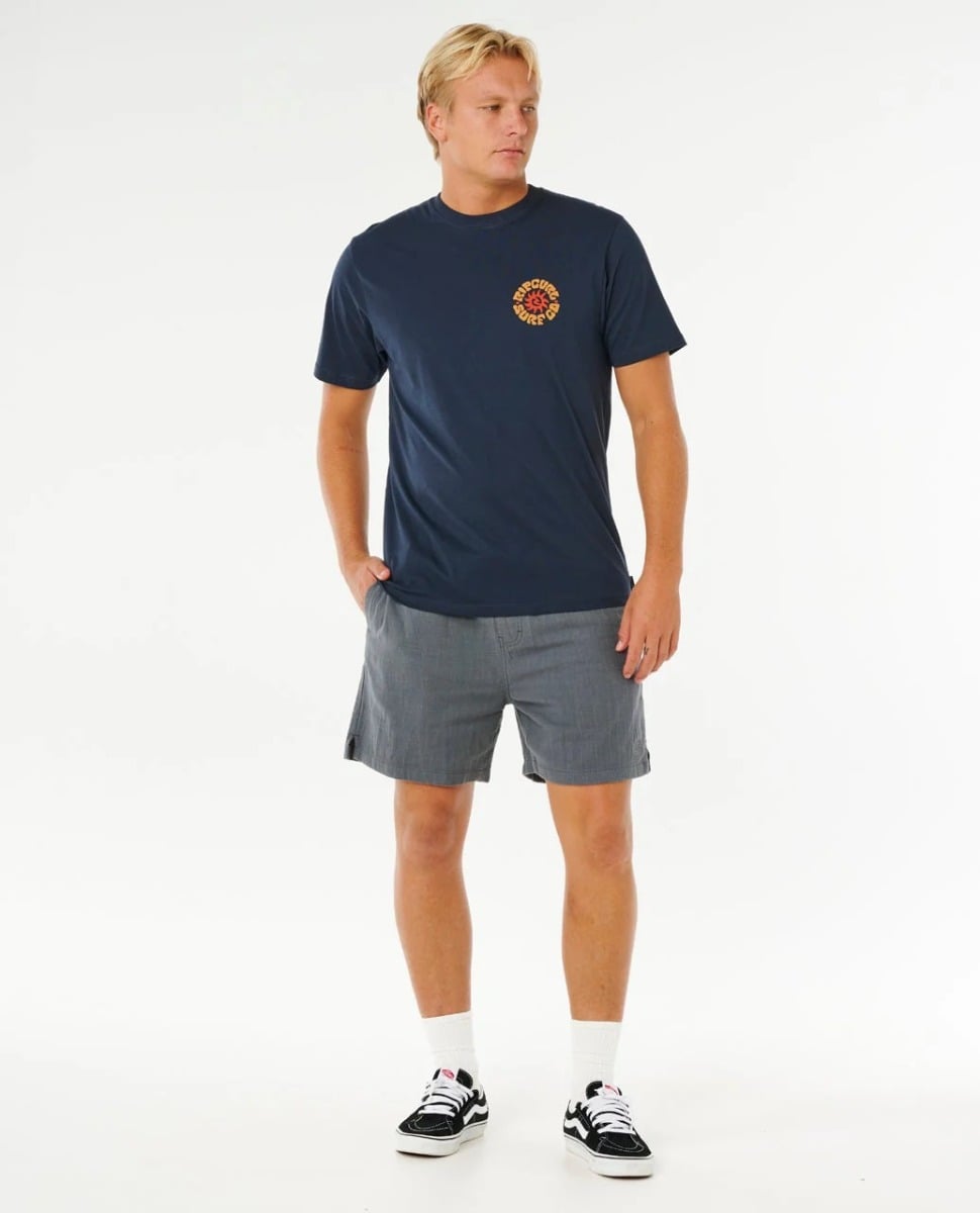 Rip Curl Pacific Rinse Circle Tee - Dark Navy