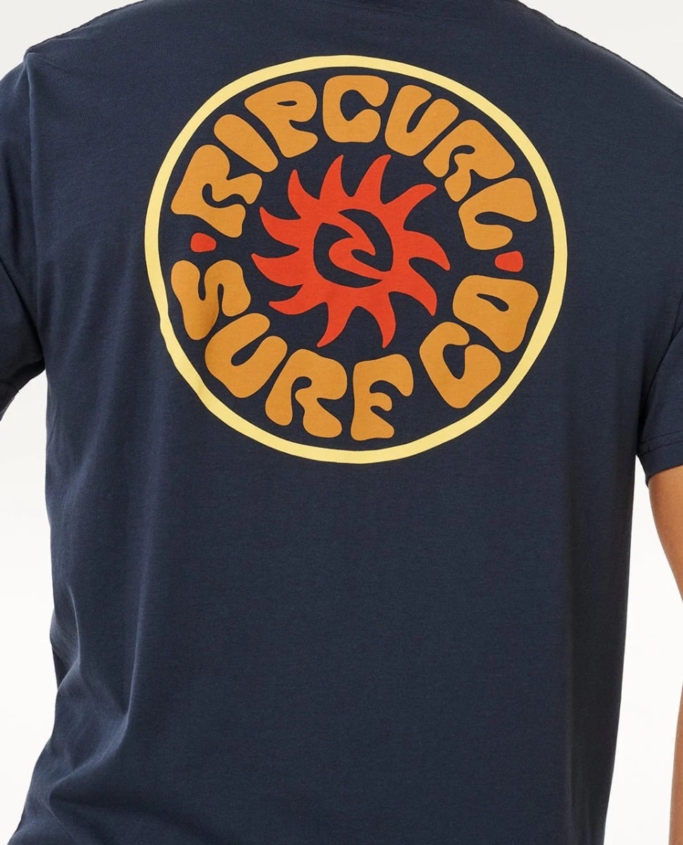 Rip Curl Pacific Rinse Circle Tee - Dark Navy