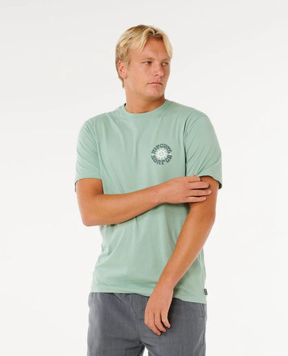 Rip Curl Pacific Rinse Circle Tee in Aloe