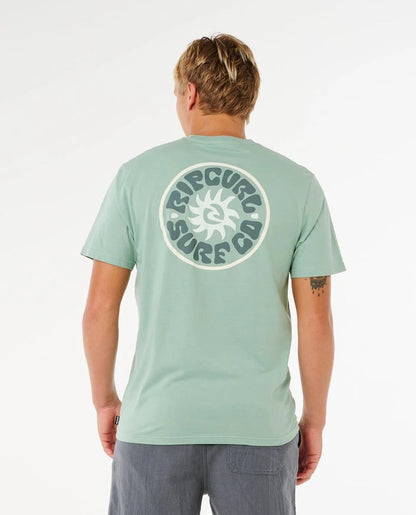 Rip Curl Pacific Rinse Circle Tee - Aloe